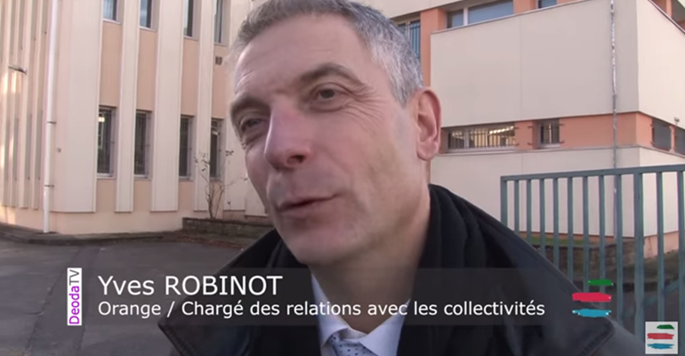 La fibre optique avec ORANGE à St-Dié-des-Vosges
