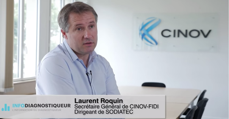 Interview Laurent Roquin pour la conférence amiante CINOV-FIDI