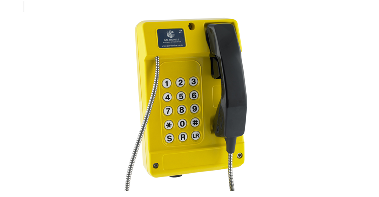 Téléphone robuste, étanche IP65
