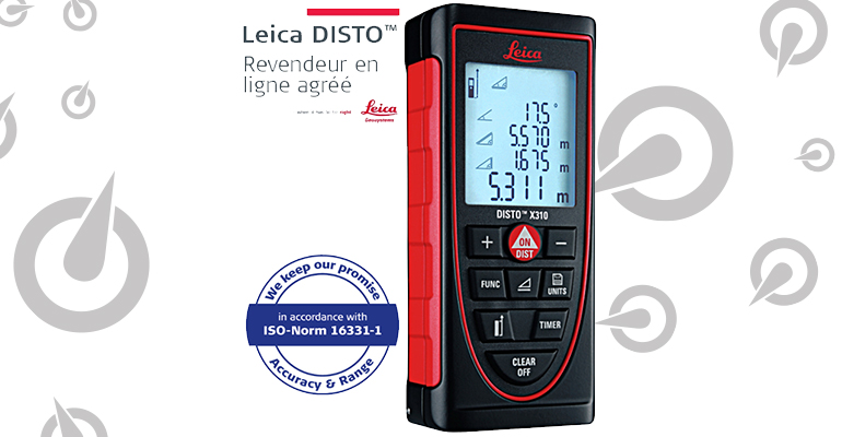 Lasermètre LEICA GEOSYSTEMS – DISTO X310