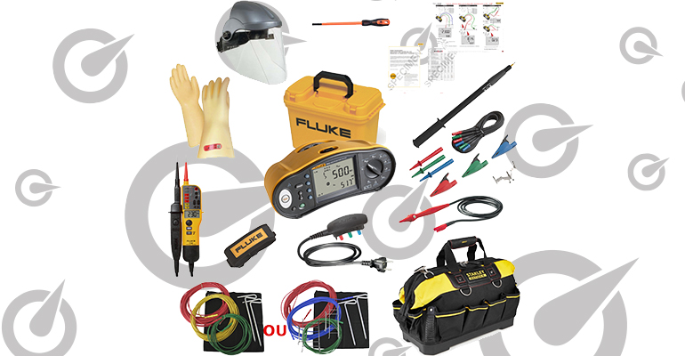 Kit controleur Fluke 1663 kit EPI VAT perchette telescopique et sacoche conforme FD C 16 600