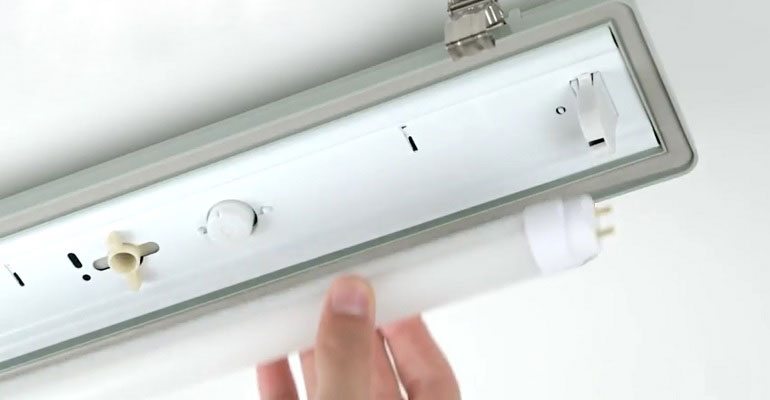 La gamme de tubes LED Substitube de Ledvance vient remplacer les anciens tubes fluorescents.