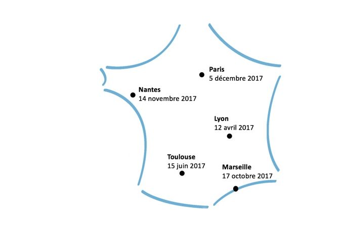 Les 5 étapes du Grand Circuit Amiante 2017