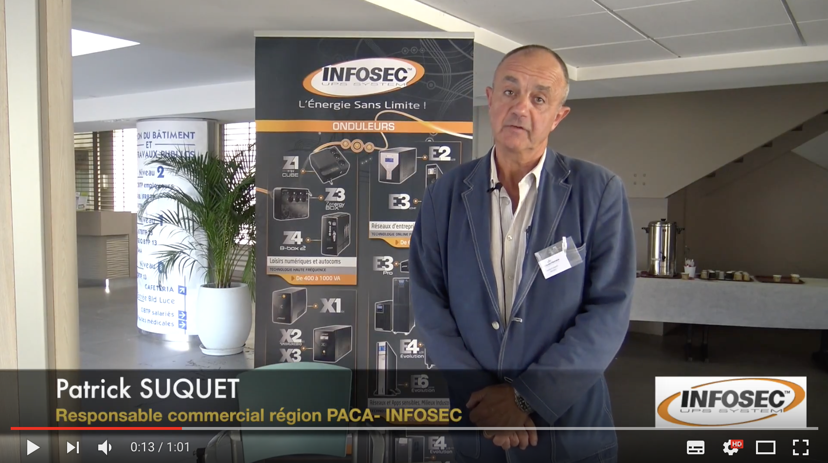 Onduleurs INFOSEC : 3 technologies pour la sécurité électrique (VIDEO)