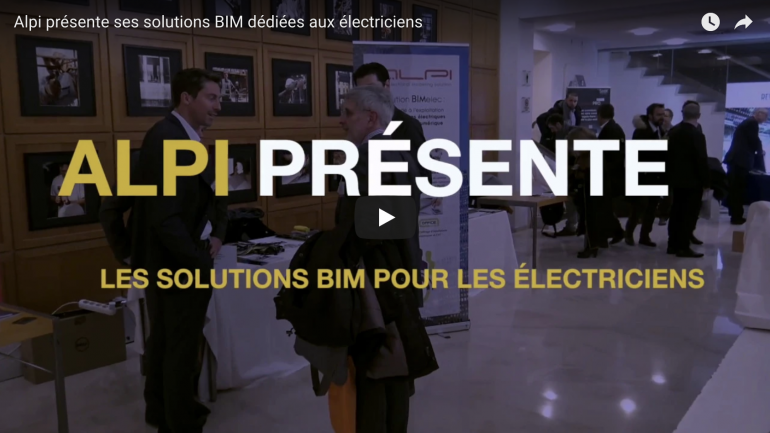 VIDEO – Alpi présente ses solutions BIM dédiées aux électriciens