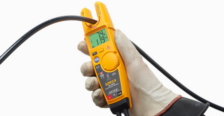 Fluke T6-600 et T6-1000 : le premier testeur qui mesure le courant et la tension sans contact