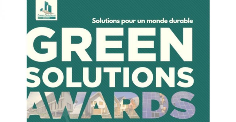 Participez aux Green Solutions Awards avant le 8 juin