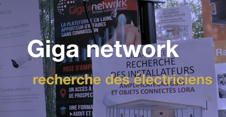 VIDEO – Amplificateurs GSM : GigaConcept à la recherche d’électriciens