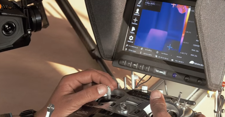Testoon, lance la Wiris, première caméra thermique radiométrique pour drone