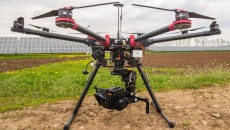 Wiris sur drone-crop