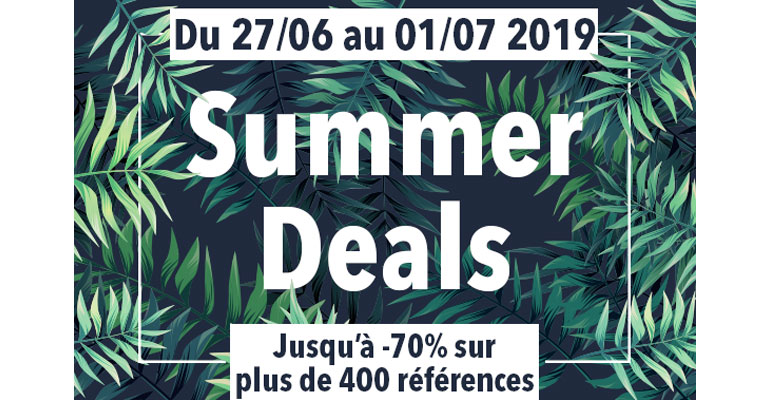 Testoon’s Summer Deals : jusqu’à -70% sur plus de 400 références jusqu’au 01/07