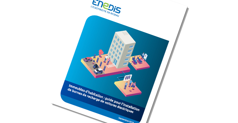 Bornes de recharge en habitat collectif : Enedis publie un guide