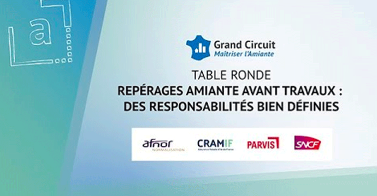 Table ronde – Repérages amiante avant travaux : des responsabilités bien définies