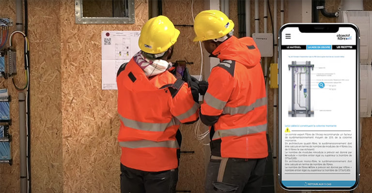 Installation fibre optique : en finir avec les malfaçons avec l’application FttH Mode d’emploi