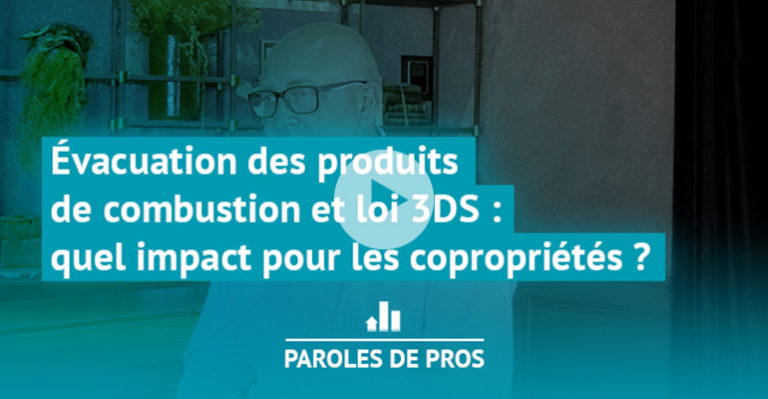 Évacuation des produits de combustion et loi 3DS : quel impact pour les copropriétés ?