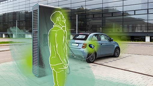 Mobilité électrique : recharge dans les bâtiments à usage professionnel (IRVE)